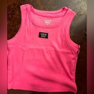 Pink Tank Top by LuLu Mac